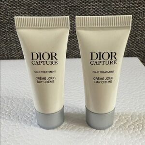 Dior Capture Ox-C Treatment Day Cream Creme Bundle of 2 Miniatures Authentic 5ml